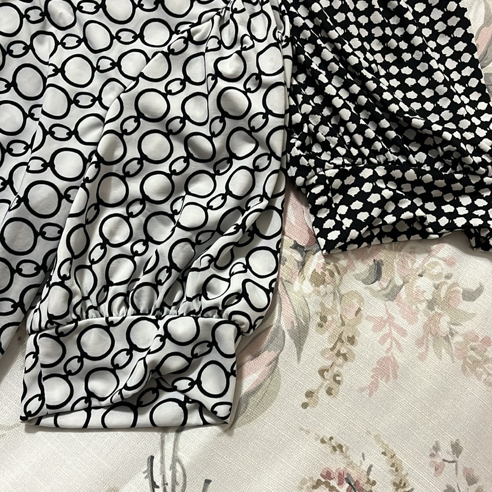 Brand new NWT Notations 1X lot of 2 blouses - Picture 6 of 8